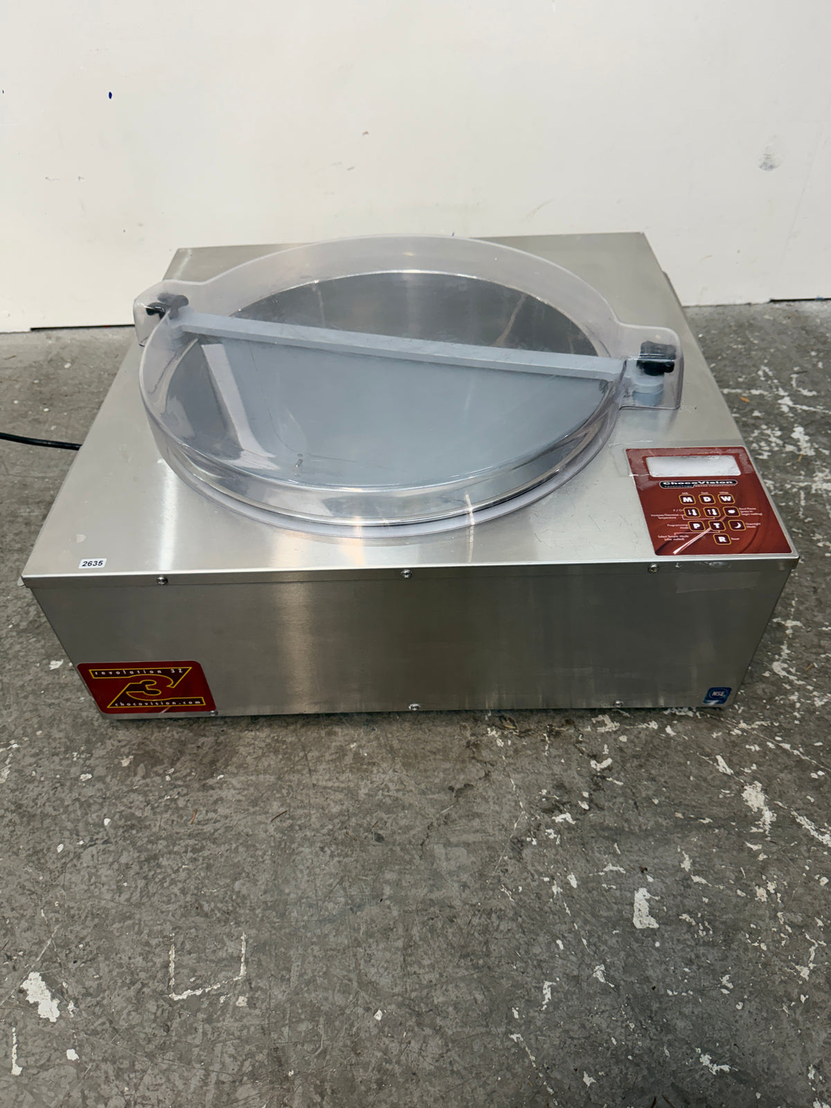 ChocoVision Revolation 3Z Chocolate Tempering Machine #2635