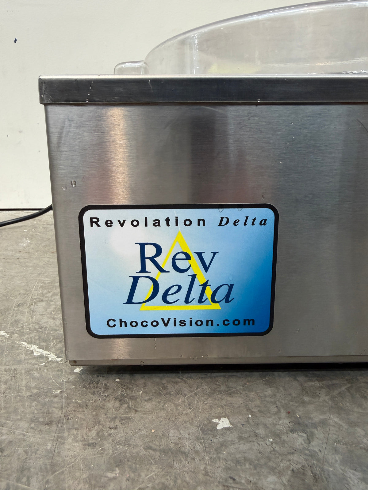 ChocoVision Revolation Delta Tempering Machine for Parts or Repair #2641