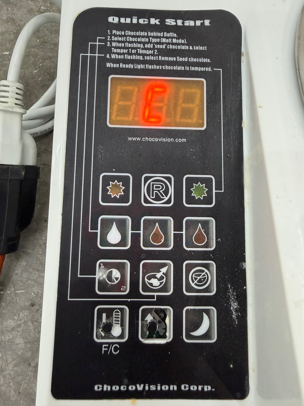 ChocoVision Revolation 2B Chocolate Tempering Machine #2642