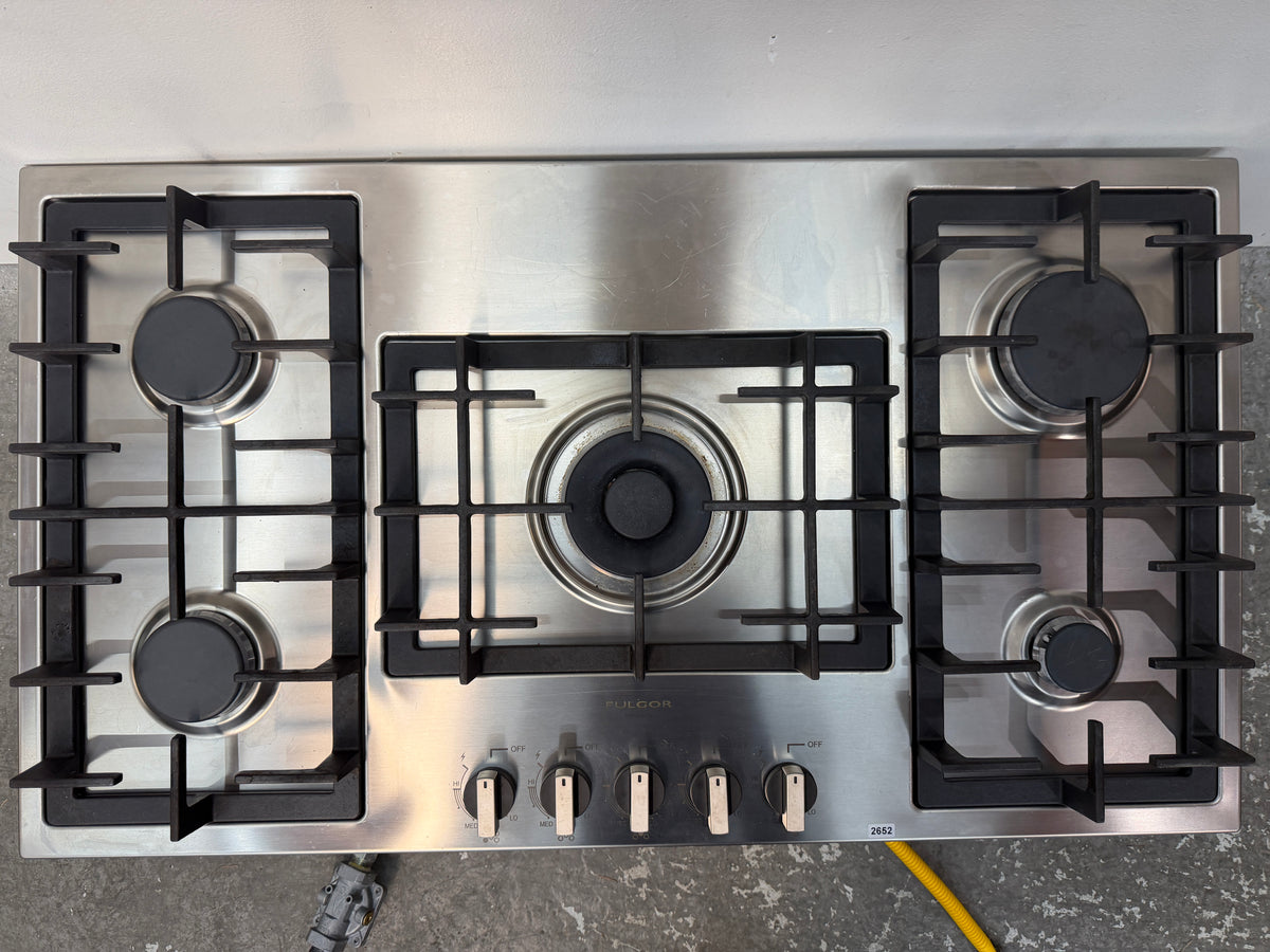 Fulgor Milano 36" Five-Burner Gas Cooktop #2652