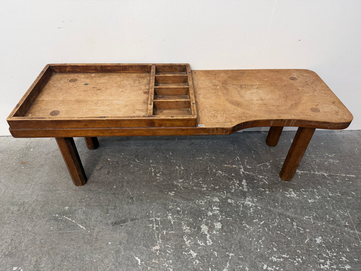 Leopold Stickley Cherry Valley Cobbler's Bench Coffee Table #2656