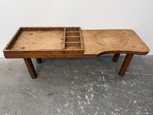 Leopold Stickley Cherry Valley Cobbler's Bench Coffee Table #2656