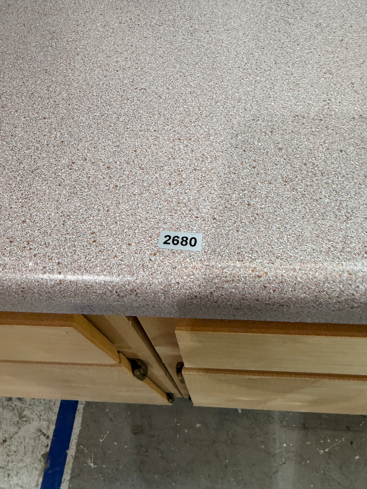Western Cabinet Birch Base Cabinets with Laminate Countertop #2680