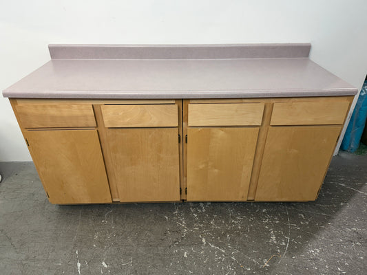 Western Cabinet Birch Base Cabinets with Laminate Countertop #2680